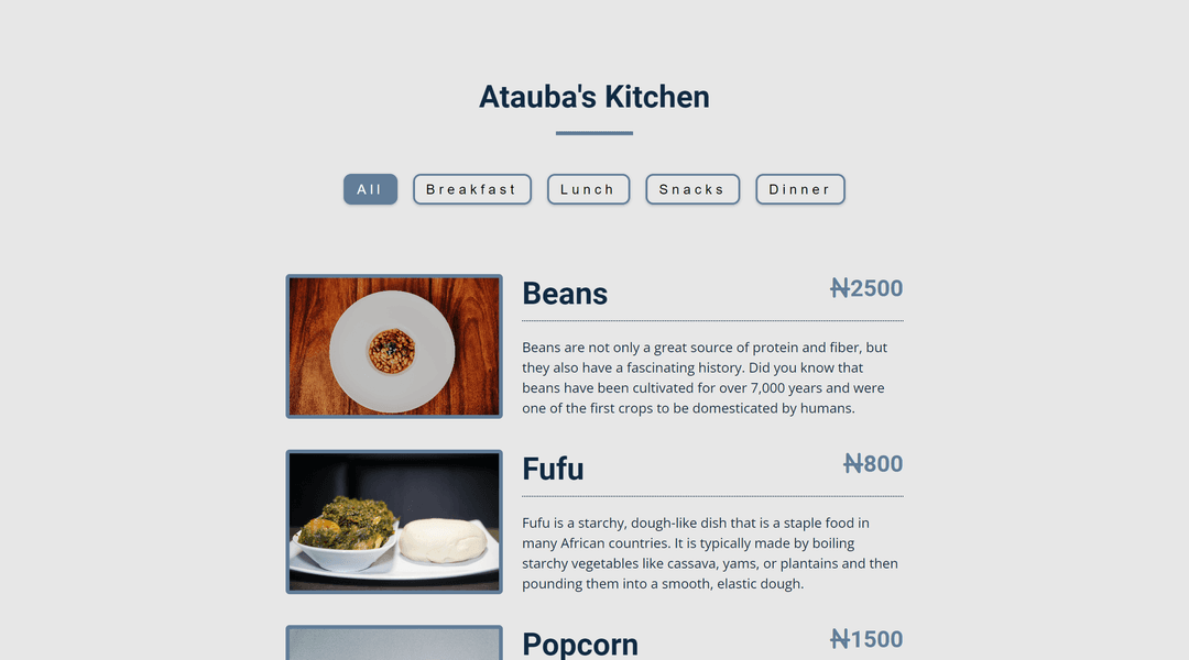 FoodMenu