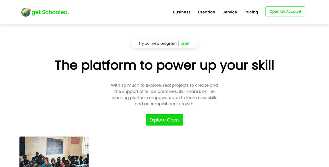 GetSchooled – Kids Education Platform